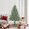 Vidaxl kerstboom met 300 led met standaard groen 180 cm pvc