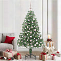 Vidaxl kerstboom met 300 led met standaard groen 210 cm pvc
