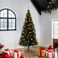 Vidaxl kerstboom zwart 180 cm pvc