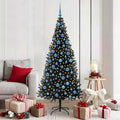 Vidaxl kerstboom zwart 180 cm pvc