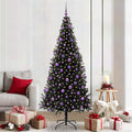 Vidaxl kerstboom zwart 210 cm pvc