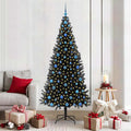 Vidaxl kerstboom zwart 210 cm pvc