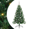 Vidaxl kunstmatig voorverlicht kerstboom met 150 led groen 150 cm pvc
