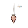 Ideas 4 seasons vaas breeze hangend ø6xh31cm amber