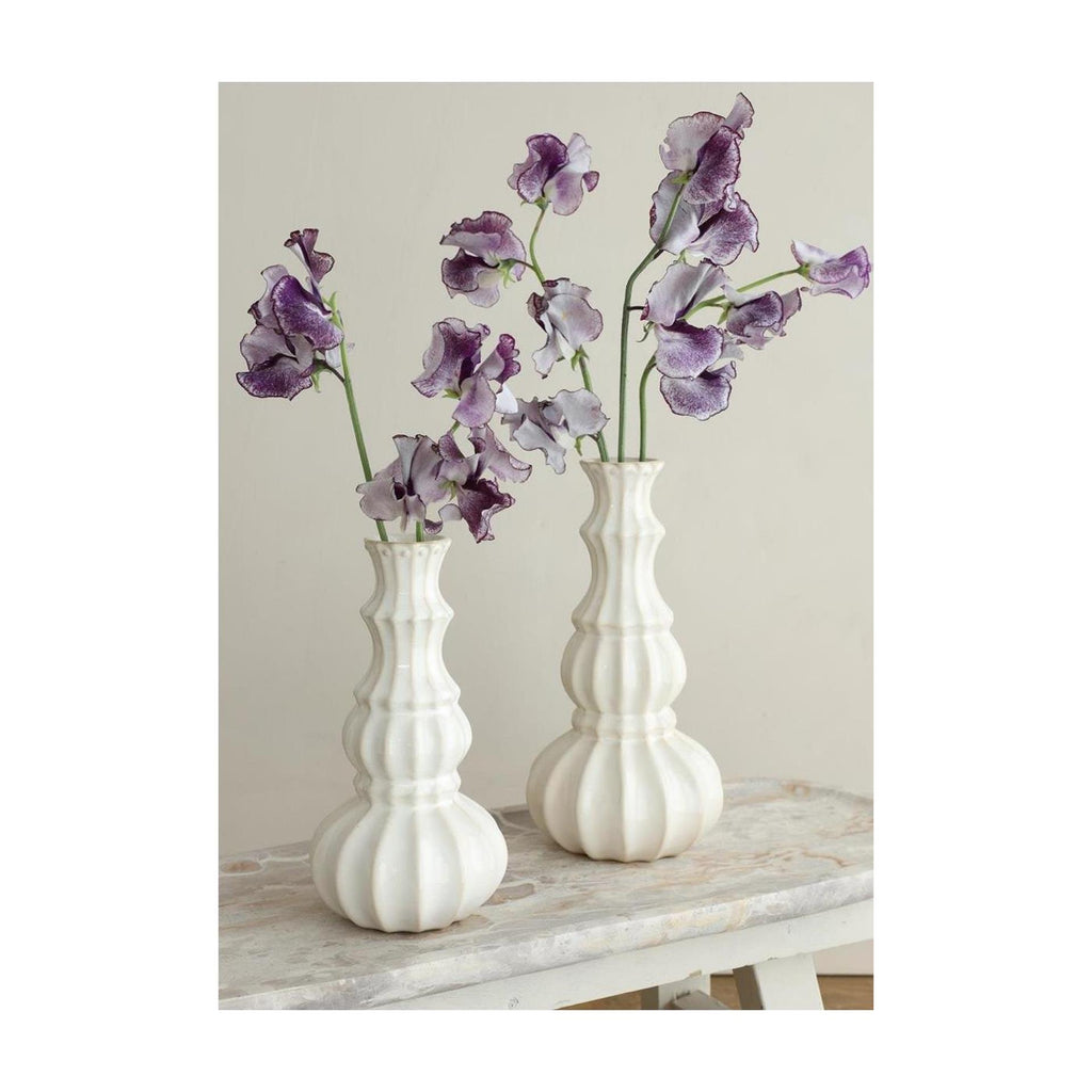 Ideas 4 seasons vaas delphi ø9xh16,9cm crème zand