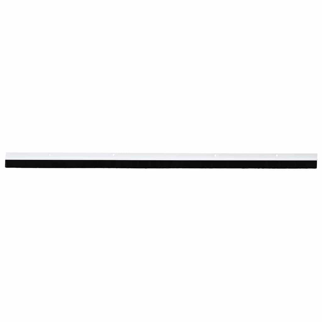 Vidaxl schroefbare deurborstelafsluitingen 6 pcs wit 100 cm