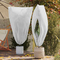 Vidaxl vorstbescherming plantenfleece covers 5 pcs wit 1,8 x 1,2 m