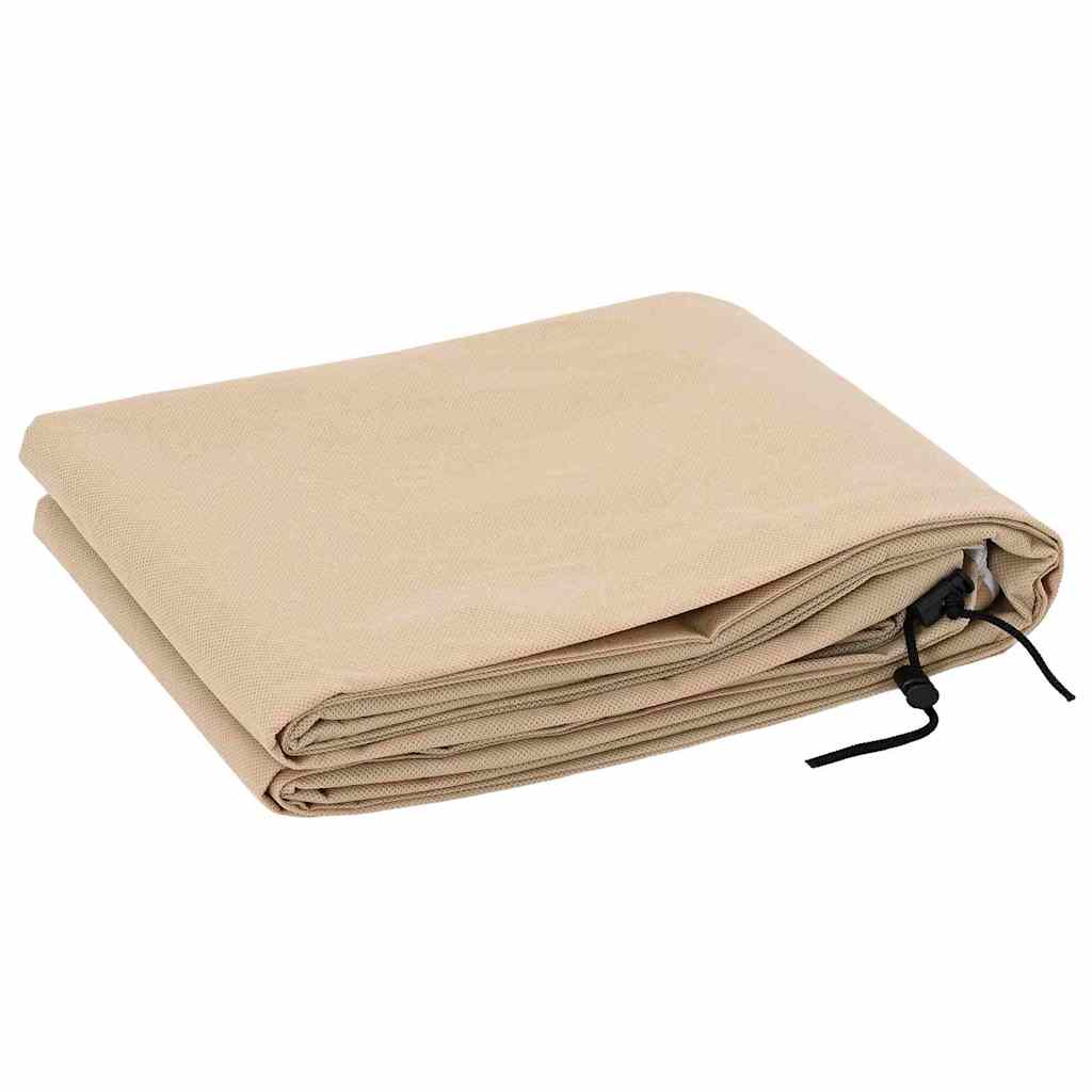 Vidaxl vorstbescherming plantenfleece covers 5 pcs beige 1,8 x 1,2 m