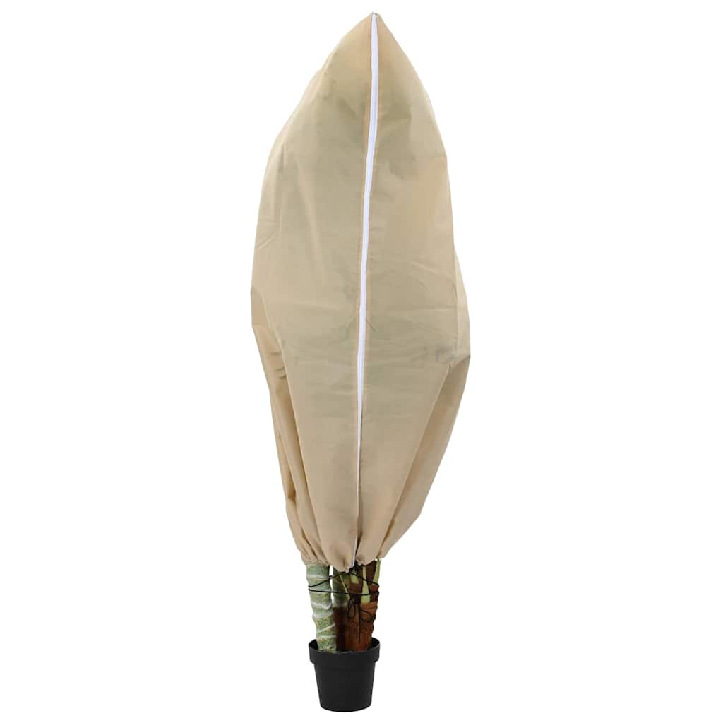 Vidaxl vorstbescherming plantenfleece covers 5 pcs beige 1,8 x 1,2 m