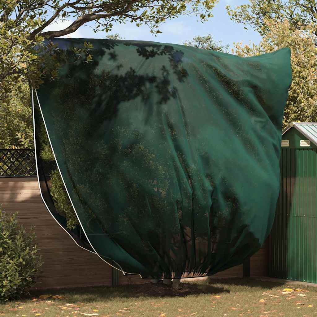 Vidaxl vorstbescherming plantenfleece covers 3 pcs groen 3 x 3,93 m