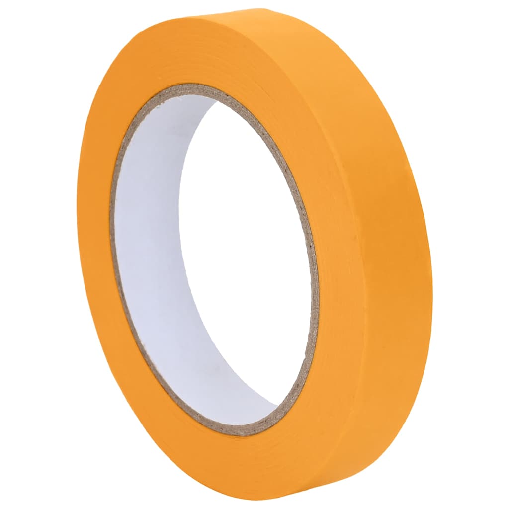 Vidaxl verf maskertapes 50 pcs geel 19mm x 50m papier