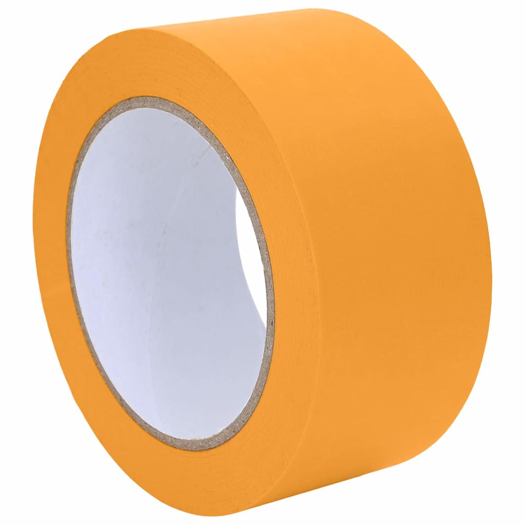 Vidaxl verf maskertapes 12 pcs geel 50mm x 50m papier
