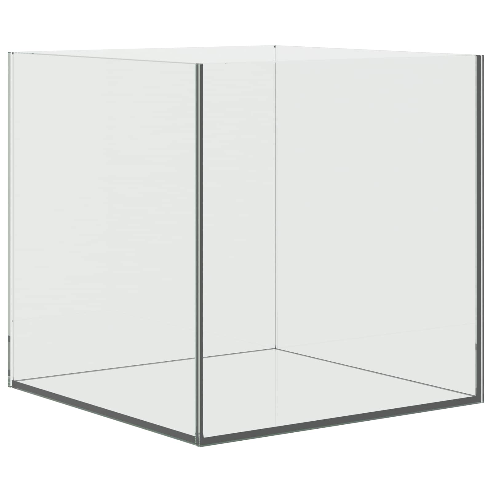 Vidaxl aquarium met opslag doorzichtig 30 x 30 x 30 cm glas