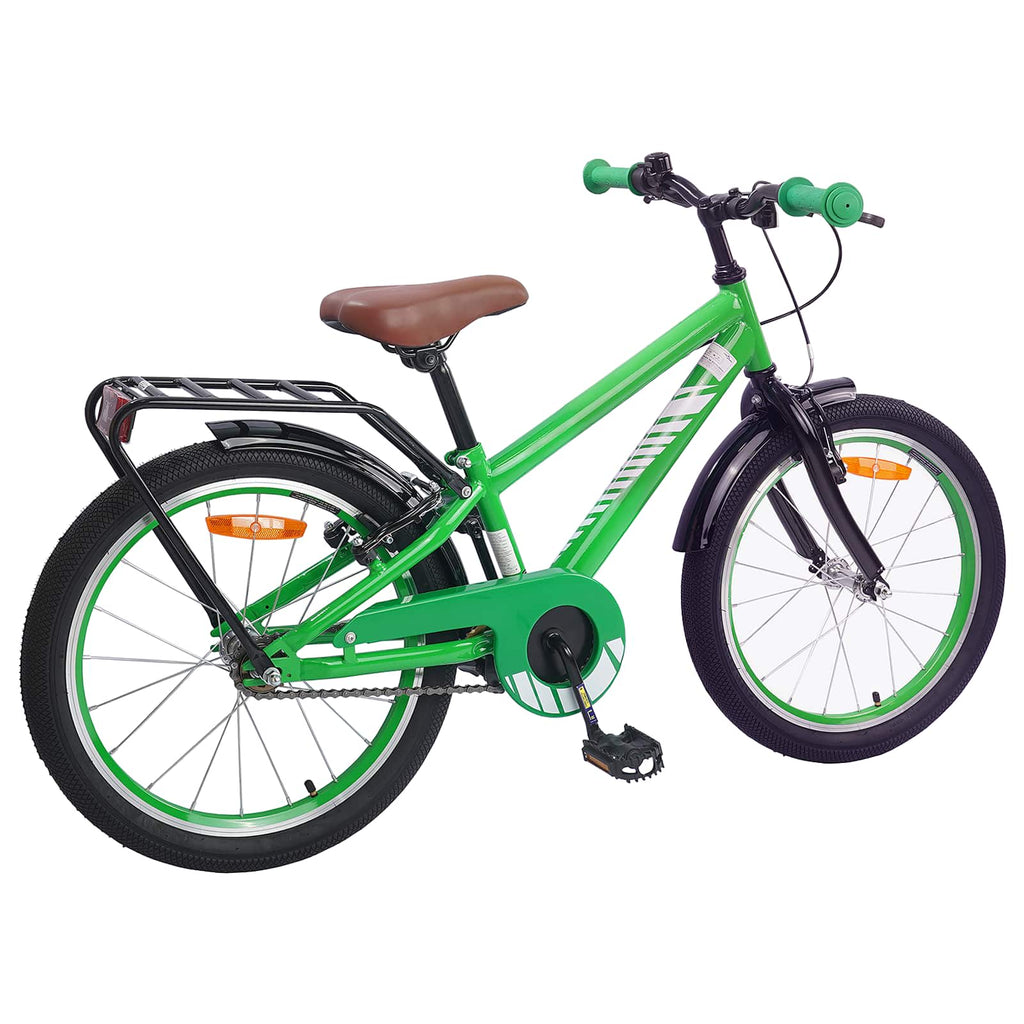 Vidaxl kinderfiets 20 inch voor 6-11 jaar oud groen