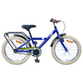 Vidaxl kinderfiets 24 inch voor 8-12 jaar oud donkerblauw