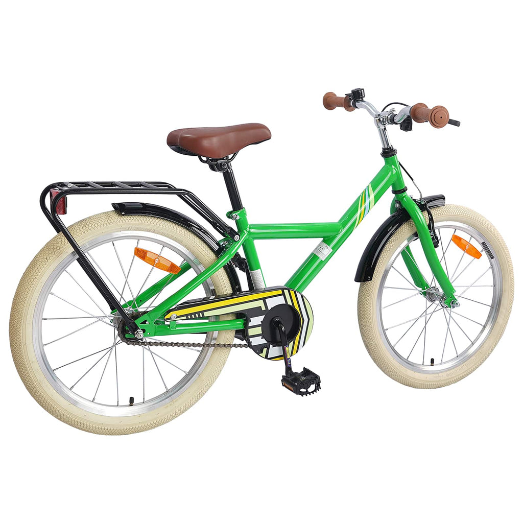 Vidaxl kinderfiets 24 inch voor 8-12 jaar oud groen