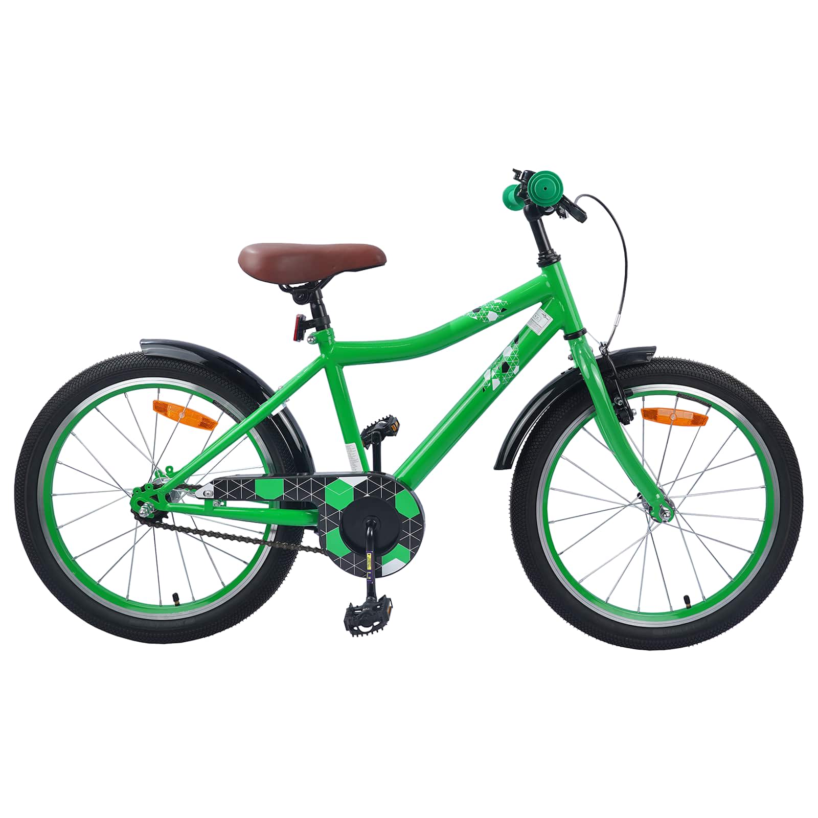Vidaxl kinderfiets 20 inch voor 6-11 jaar oud groen
