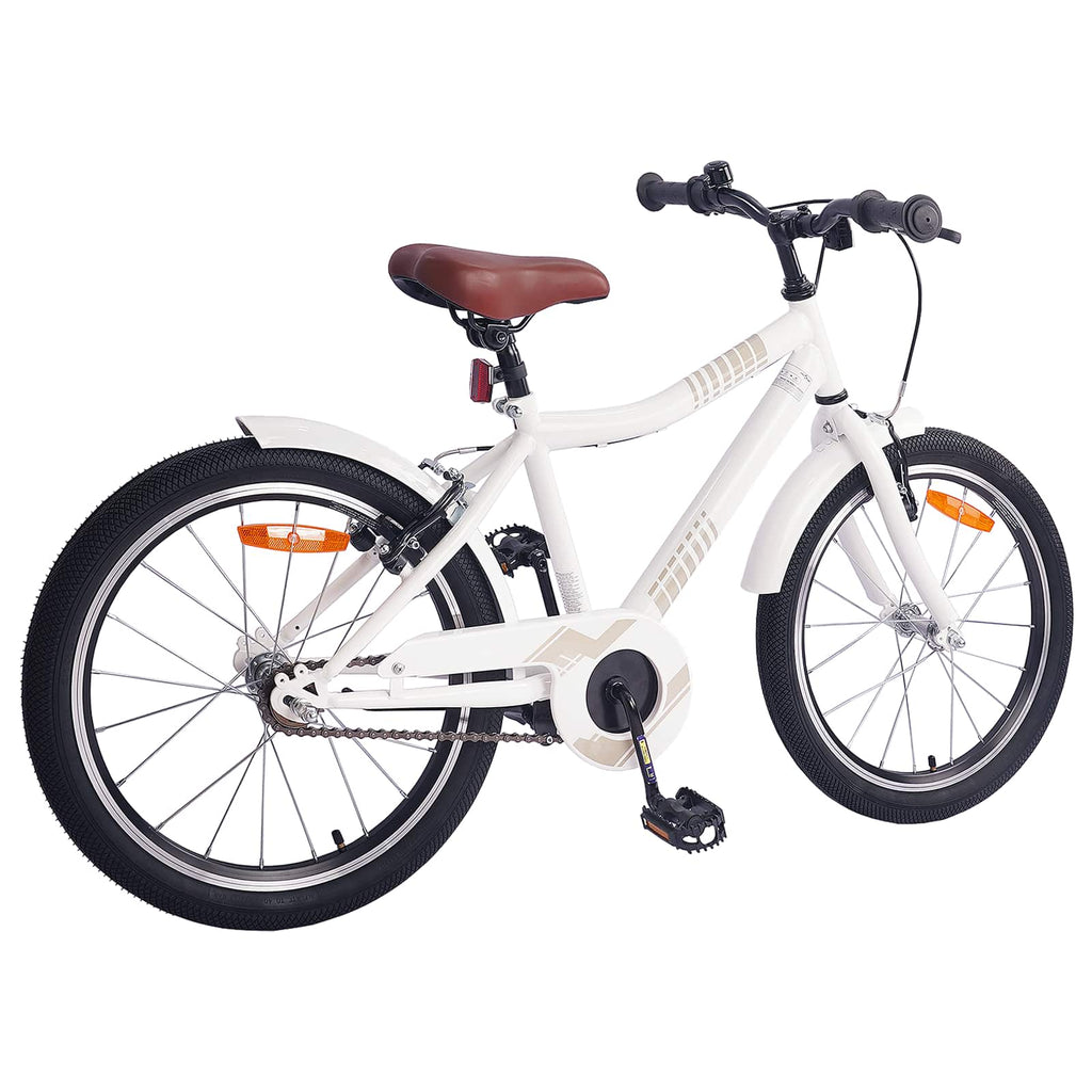 Vidaxl kinderfiets 20 inch voor 6-11 jaar oud wit