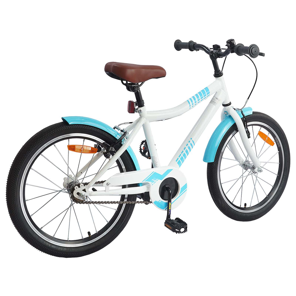 Vidaxl kinderfiets 20 inch voor 6-11 jaar oud lichtblauw