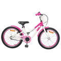 Vidaxl kinderfiets 20 inch voor 6-11 jaar oud roze