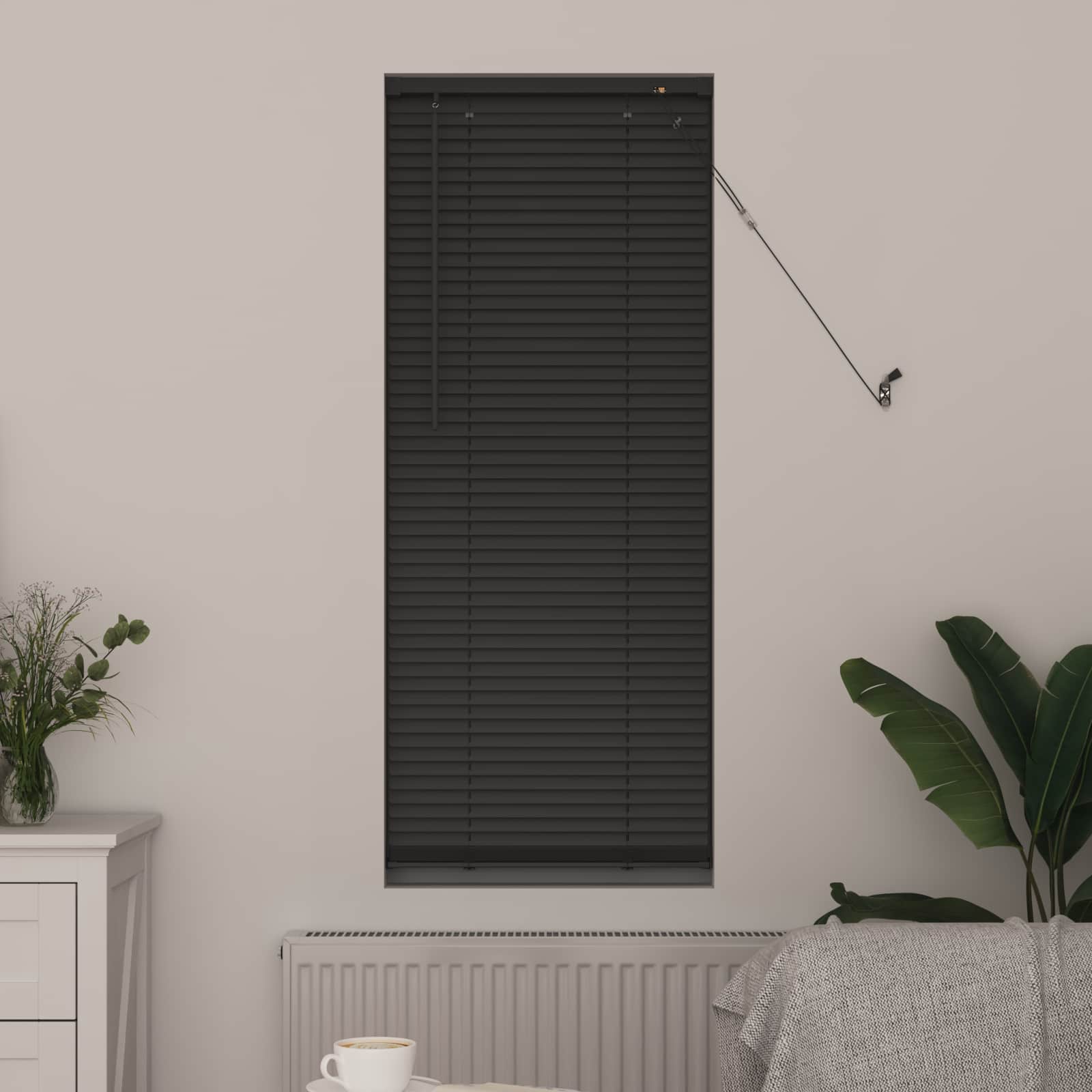 Vidaxl venetiaanse blind verstelbaar zilvergrijs 150 x 50 cm pvc