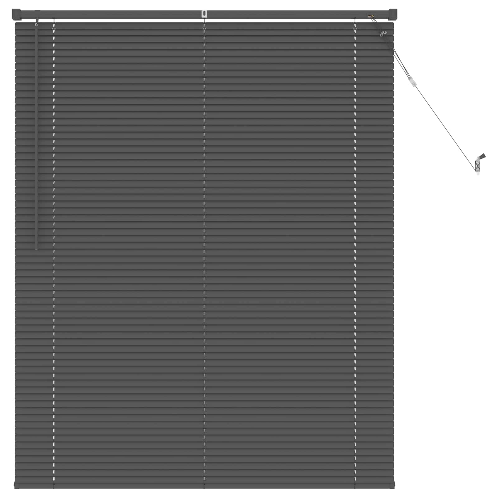 Vidaxl venetiaanse blind verstelbaar zilvergrijs 150 x 120 cm pvc