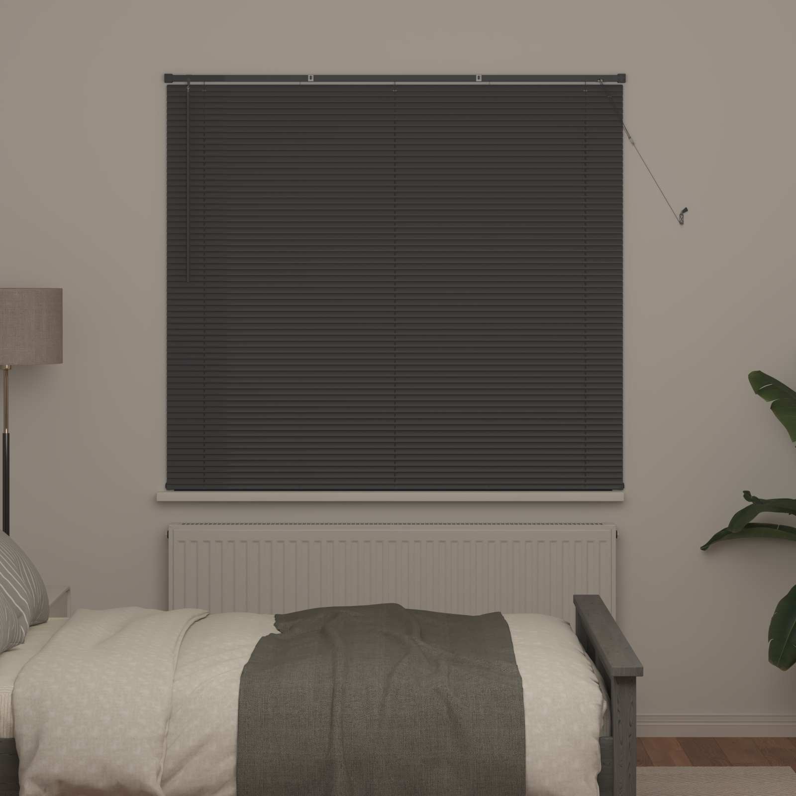 Vidaxl venetiaanse blind verstelbaar zilvergrijs 150 x 130 cm pvc