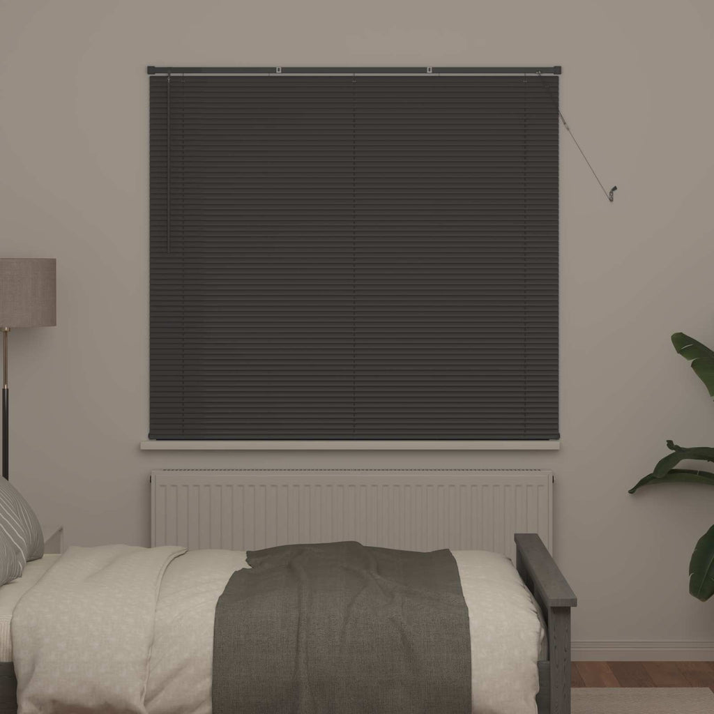 Vidaxl venetiaanse blind verstelbaar zilvergrijs 150 x 140 cm pvc