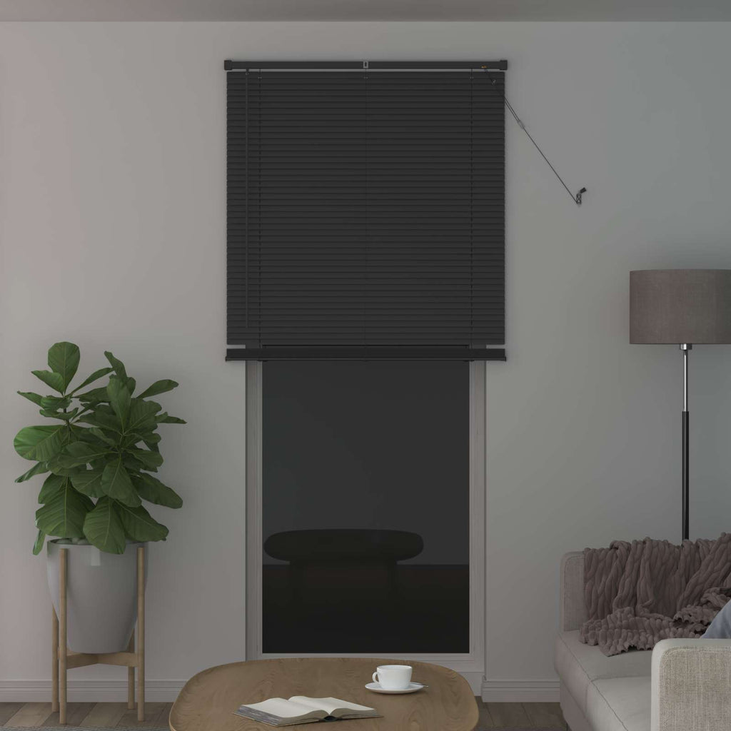 Vidaxl venetiaanse blind verstelbaar zilvergrijs 213 x 70 cm pvc