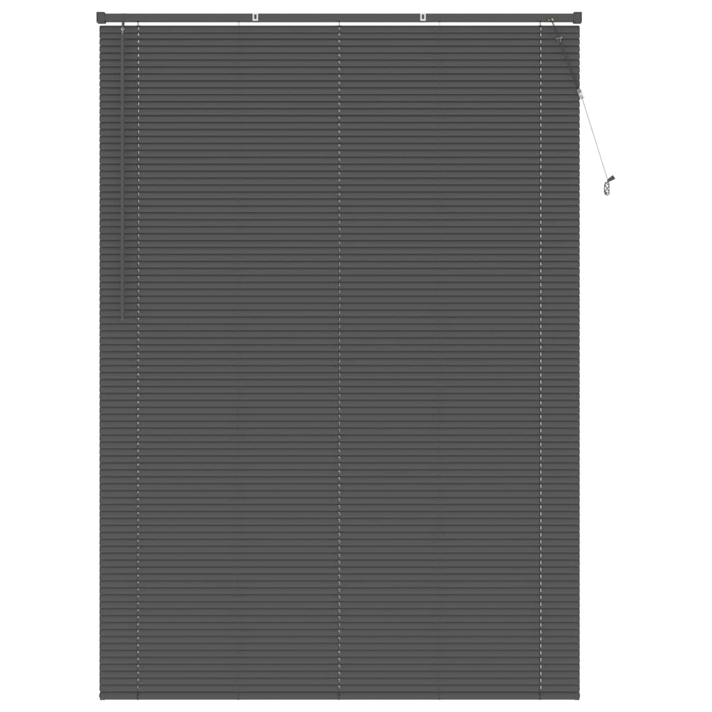 Vidaxl venetiaanse blind verstelbaar zilvergrijs 213 x 150 cm pvc