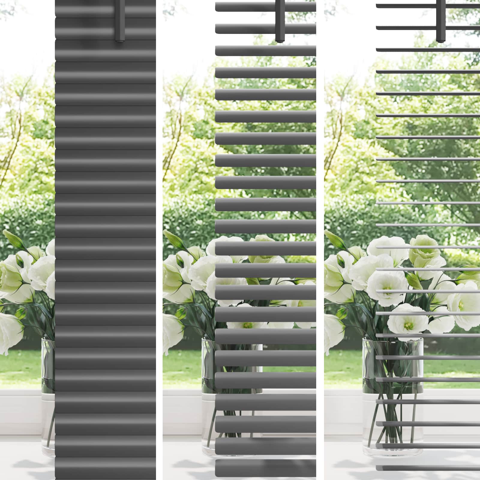 Vidaxl venetiaanse blind verstelbaar zilvergrijs 213 x 160 cm pvc