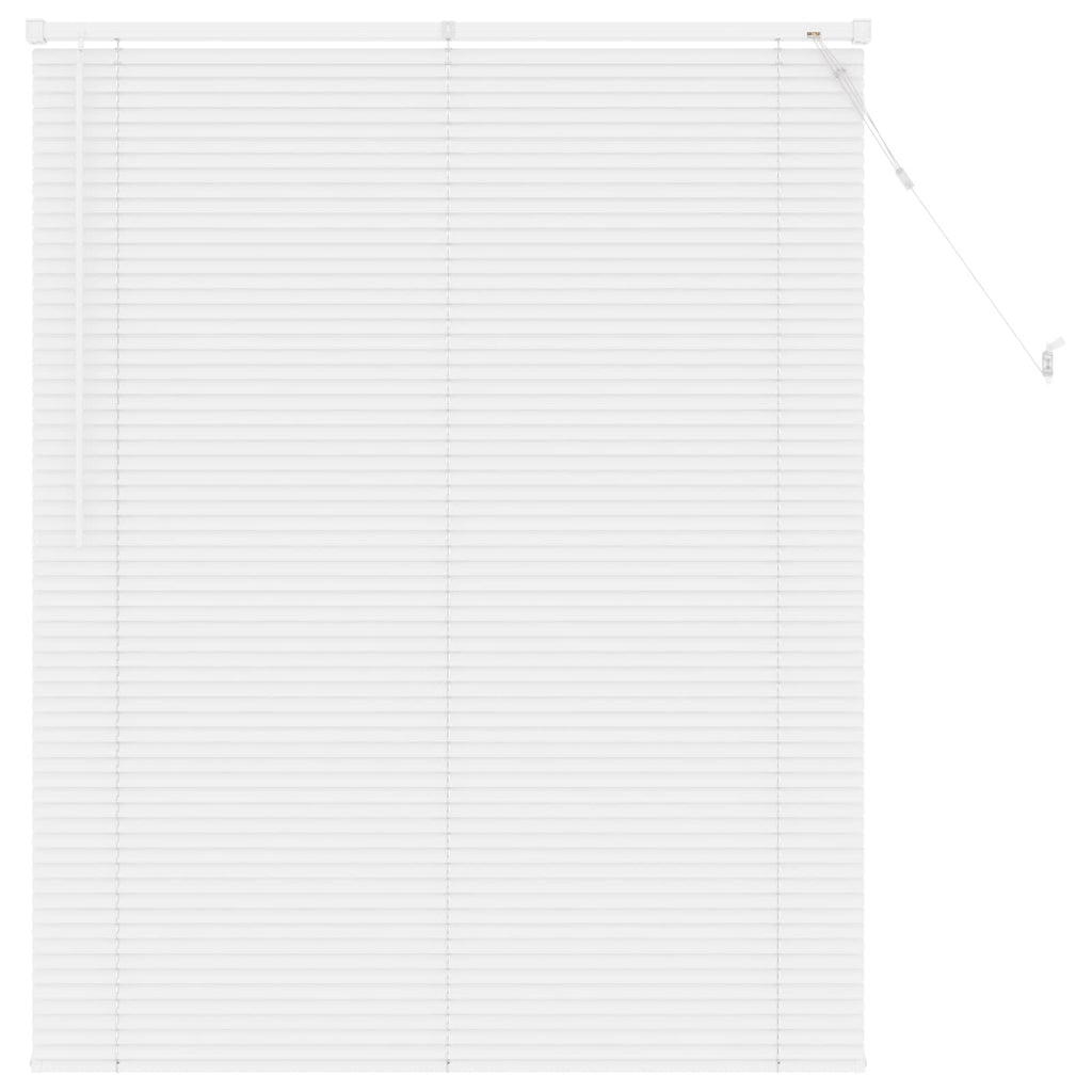 Vidaxl venetiaanse blind verstelbaar wit 150 x 120 cm pvc