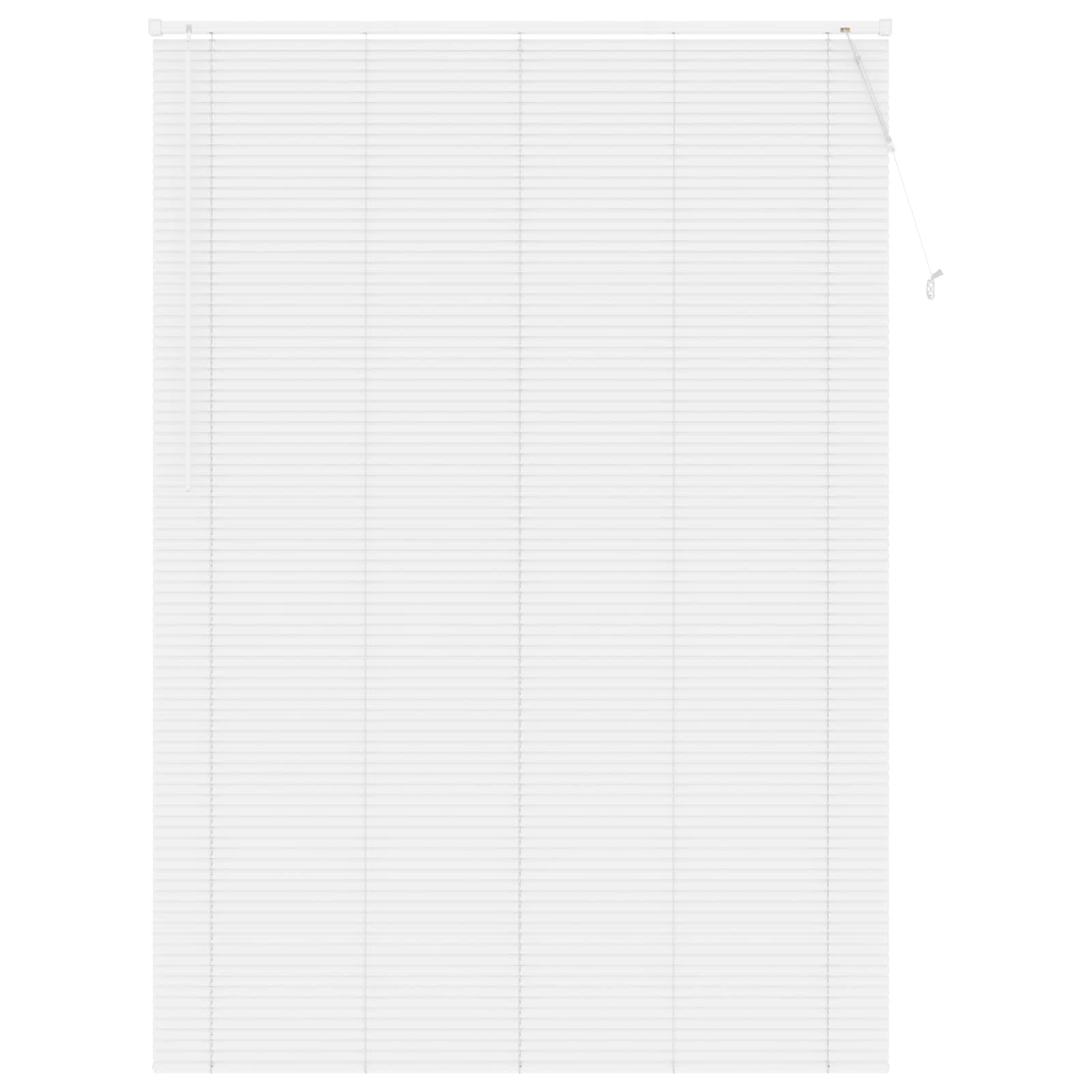 Vidaxl venetiaanse blind verstelbaar wit 213 x 160 cm pvc