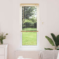 Vidaxl venetiaanse blind lichtbruin met patroon 150 x 60 cm pvc