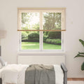 Vidaxl venetiaanse blind lichtbruin met patroon 150 x 150 cm pvc