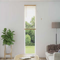 Vidaxl venetiaanse blind lichtbruin met patroon 213 x 50 cm pvc