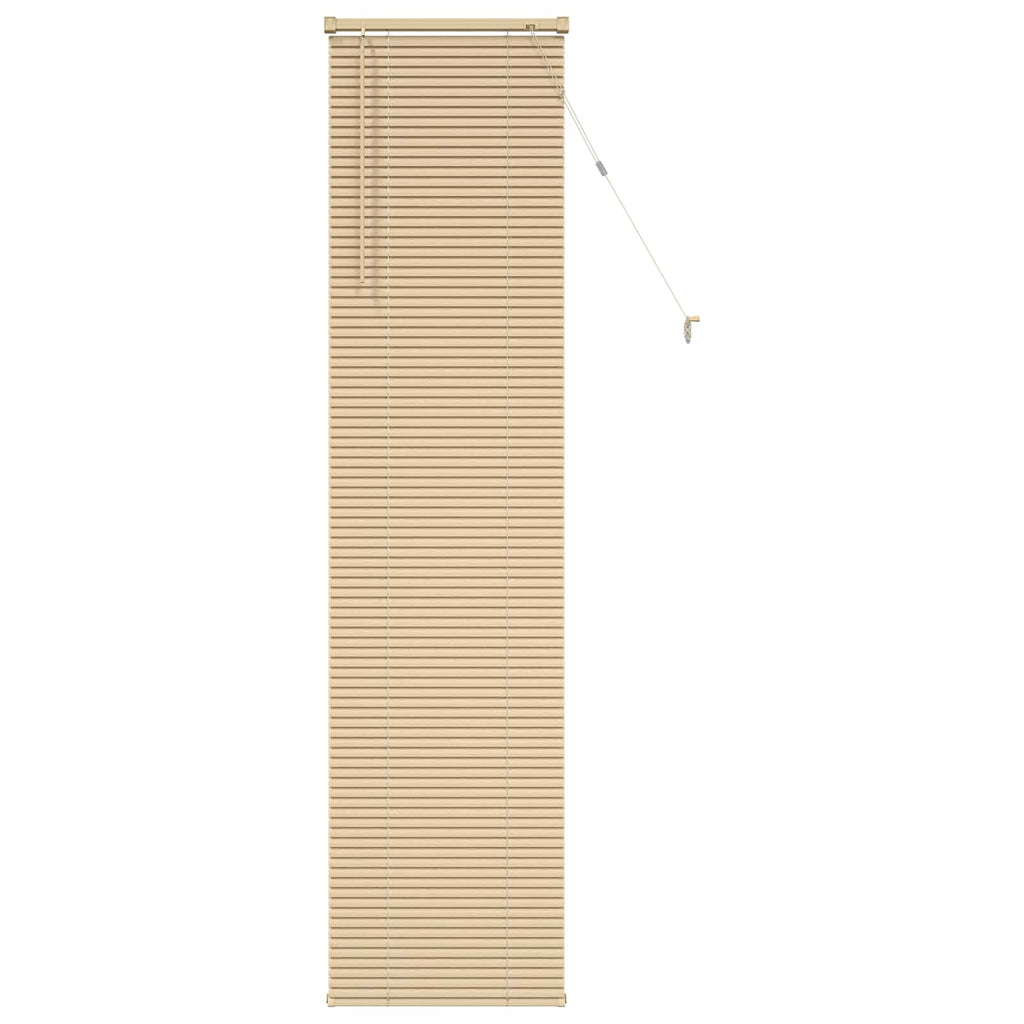 Vidaxl venetiaanse blind lichtbruin met patroon 213 x 60 cm pvc