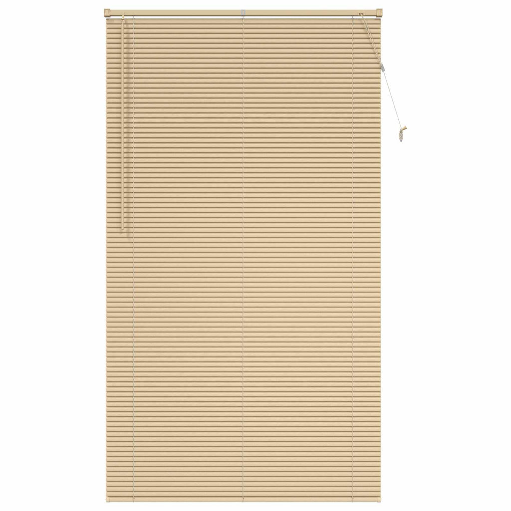 Vidaxl venetiaanse blind lichtbruin met patroon 213 x 120 cm pvc