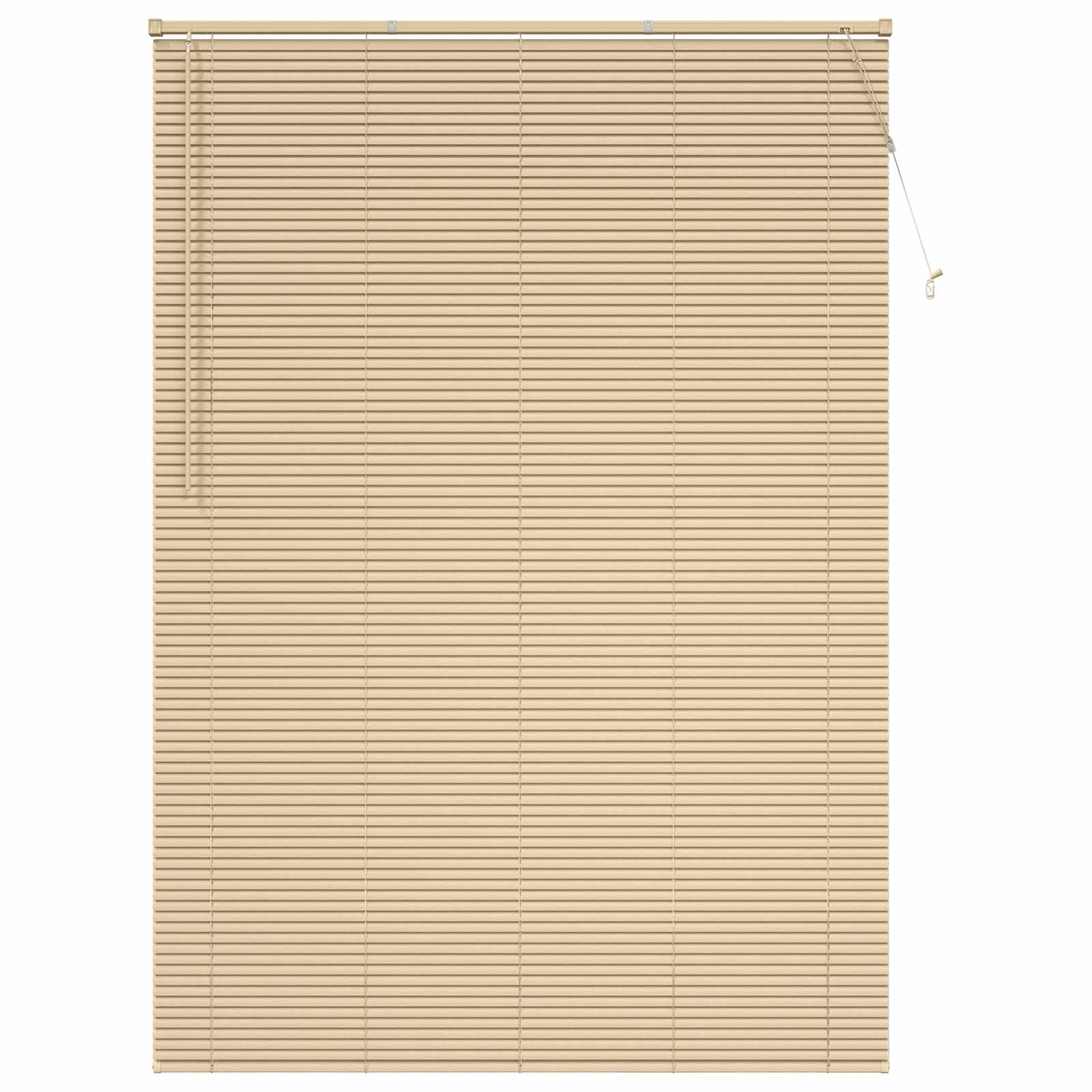 Vidaxl venetiaanse blind lichtbruin met patroon 213 x 150 cm pvc