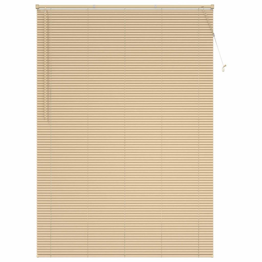 Vidaxl venetiaanse blind lichtbruin met patroon 213 x 160 cm pvc