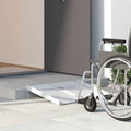 Vidaxl rolstoelhelling 270 kg zilver 62 x 73 x 5 cm aluminium
