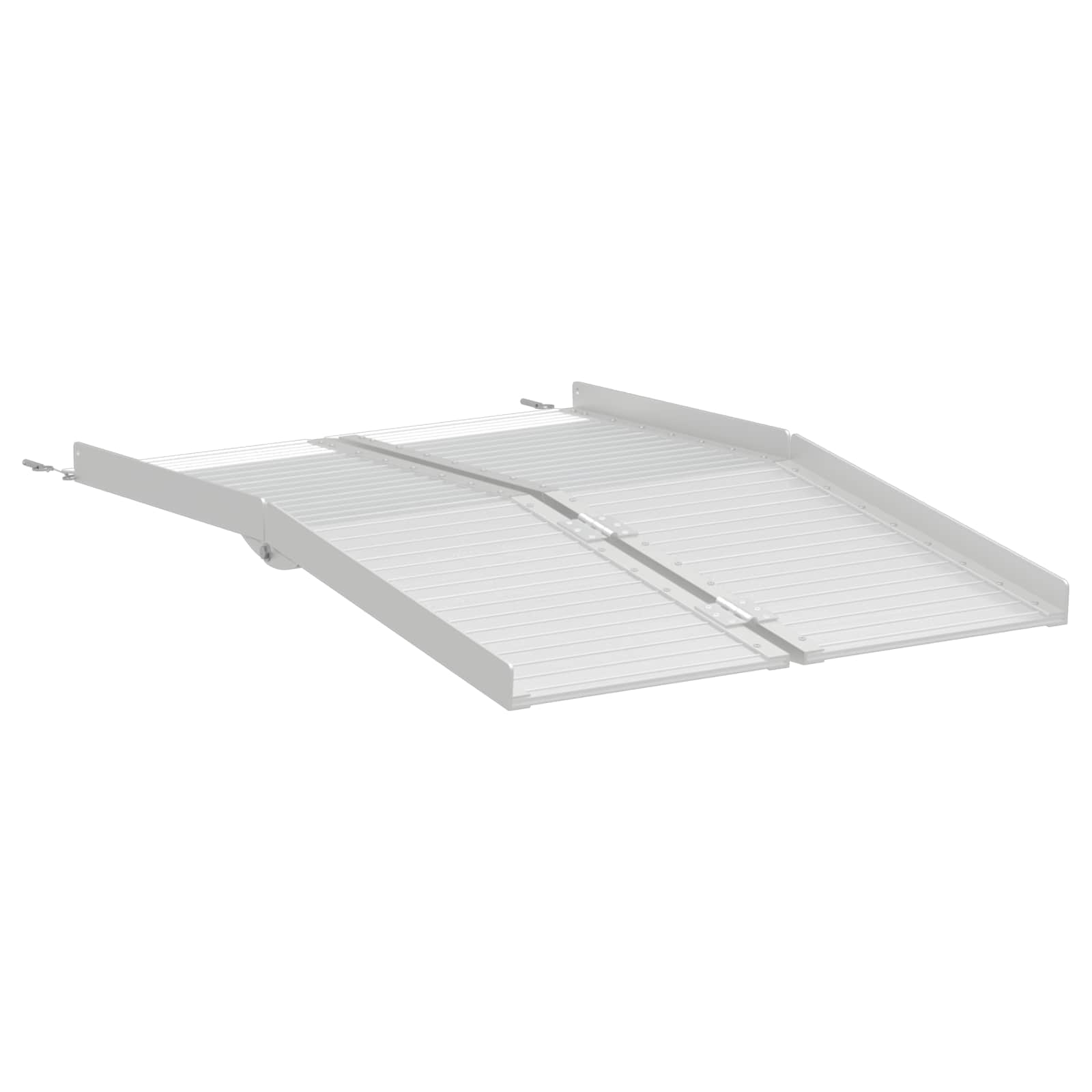 Vidaxl rolstoelhelling 270 kg zilver 92 x 73 x 5 cm aluminium