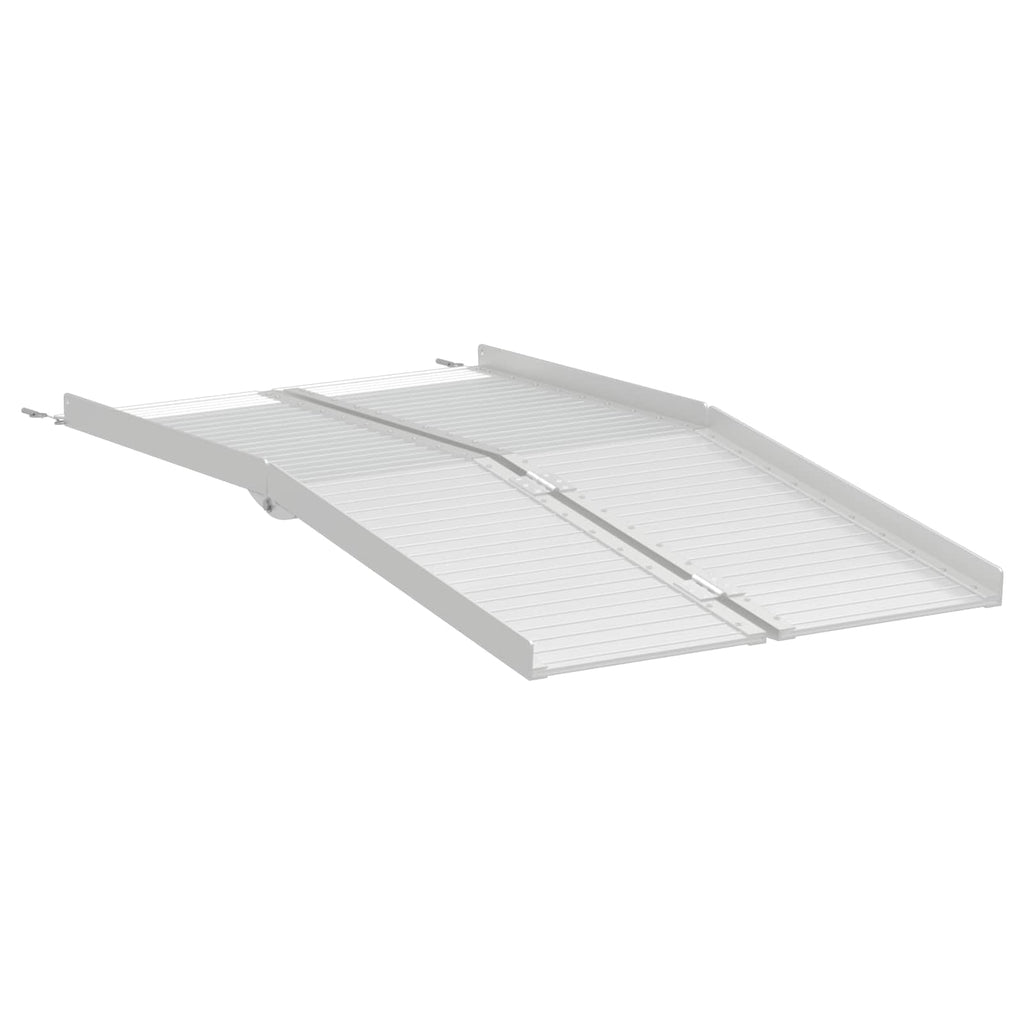 Vidaxl rolstoelhelling 270 kg zilver 92 x 73 x 5 cm aluminium