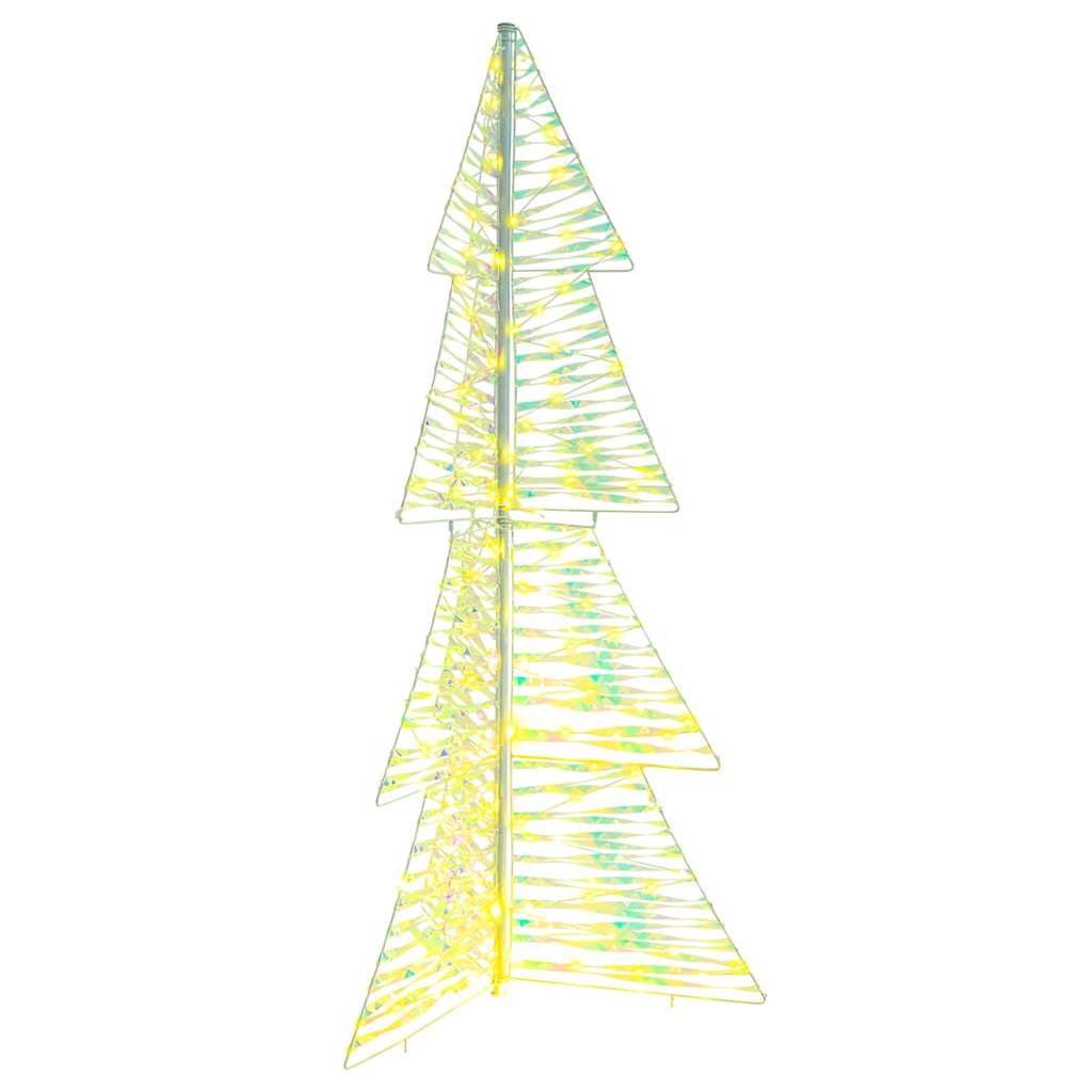 Vidaxl kerstboom met 160 led warmwit 150 cm pet