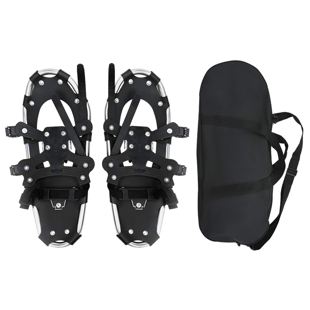 Vidaxl 3 in 1 sneeuwschoenen zilver en zwart 21 inches
