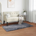 Vidaxl nep schapenvacht tapijt tafalla antraciet 80 x 150 cm polyester