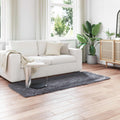 Vidaxl nep schapenvacht tapijt tafalla antraciet 80 x 200 cm polyester