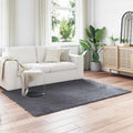 Vidaxl nep schapenvacht tapijt tafalla antraciet 140 x 200 cm
