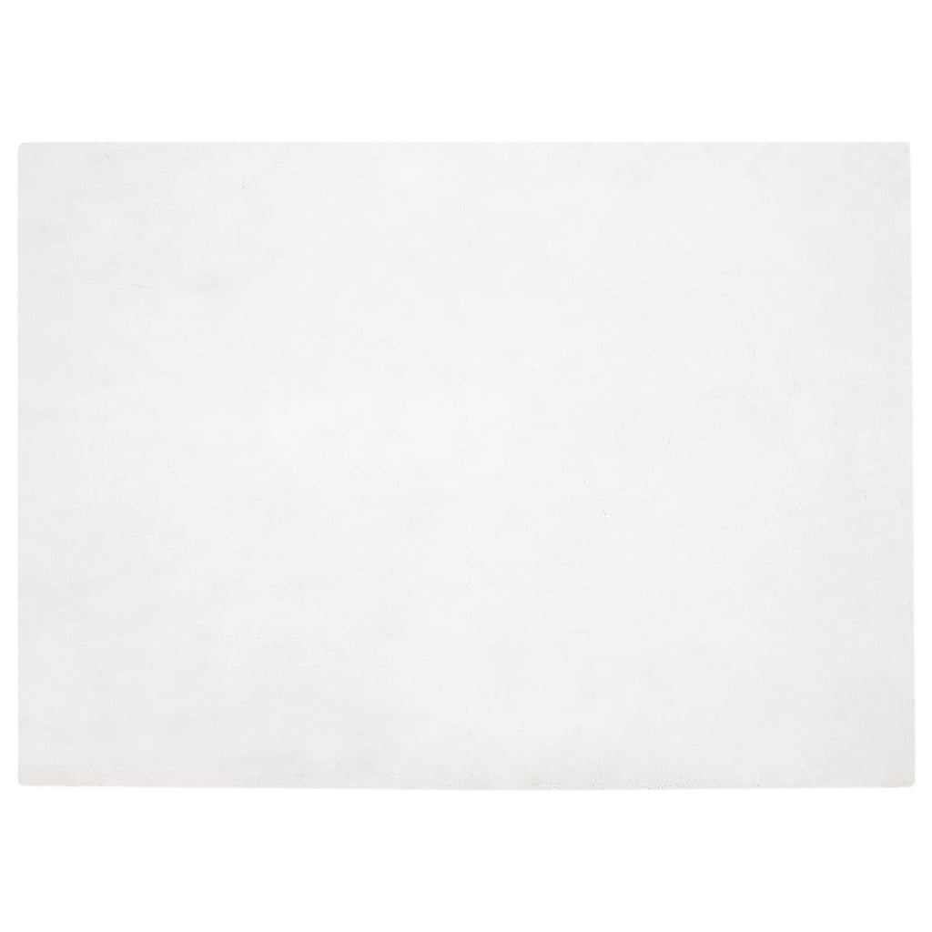 Vidaxl nep konijnenbont tapijt olite wit 200 x 280 cm polyester