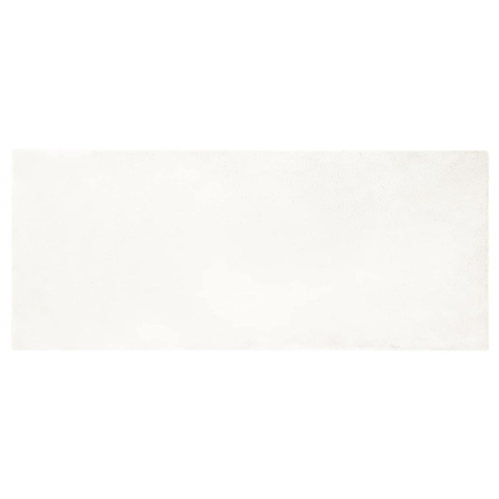 Vidaxl nep konijnenbont tapijt olite crème 100 x 200 cm polyester